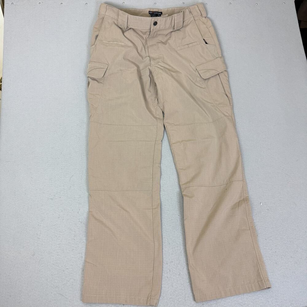 5.11 Tactical Series Cargo Pants Khaki Ripstop Utility Mens 36x34